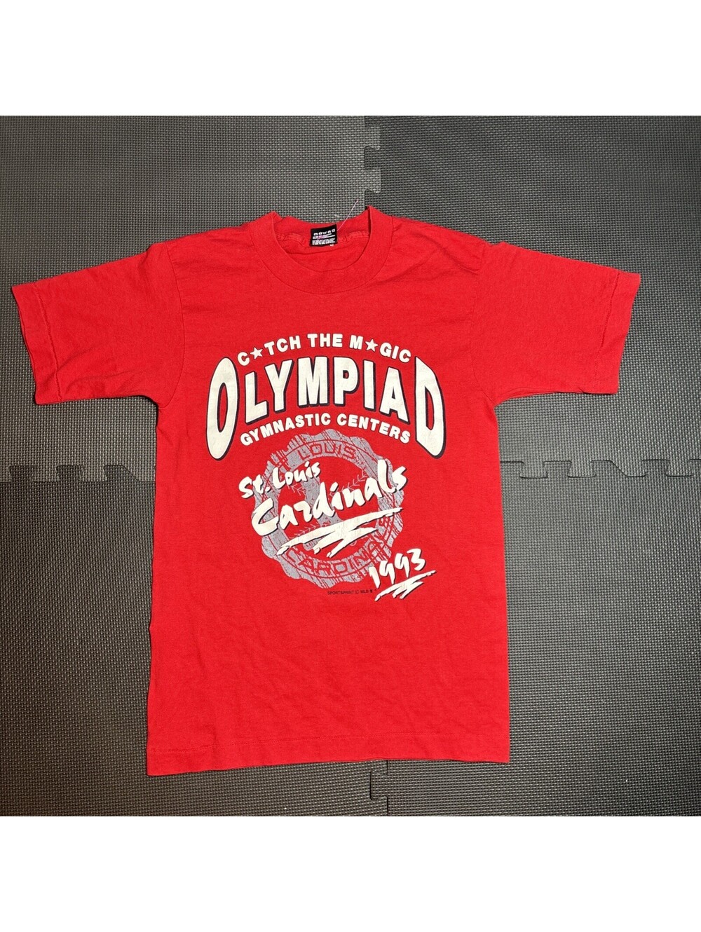 Vintage St. Louis Cardinals Graphic Shirt Size S 1990’s MLB Baseball Red Sports